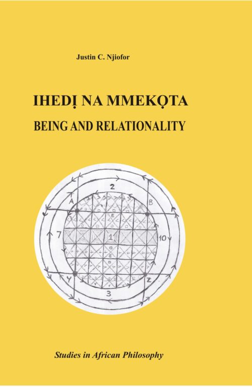 front cover of Ihedị na Mmekọta: Being and Relationality