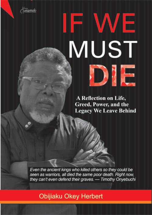 Front cover of "If We Must Die"
